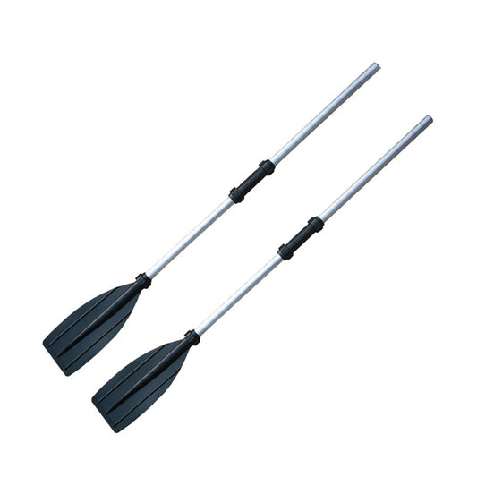 2pcs Kayak Fishing Boat Rafting Paddle Aluminum Alloy Propeller Detachable Surfing Canoe Boating Paddles 134cm Length